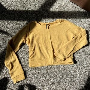 Yellow sweater